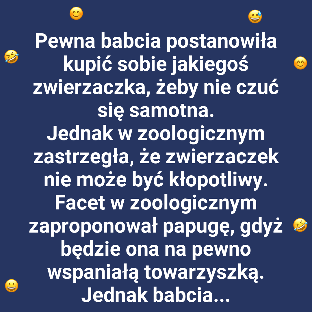 Babcia kontra papuga