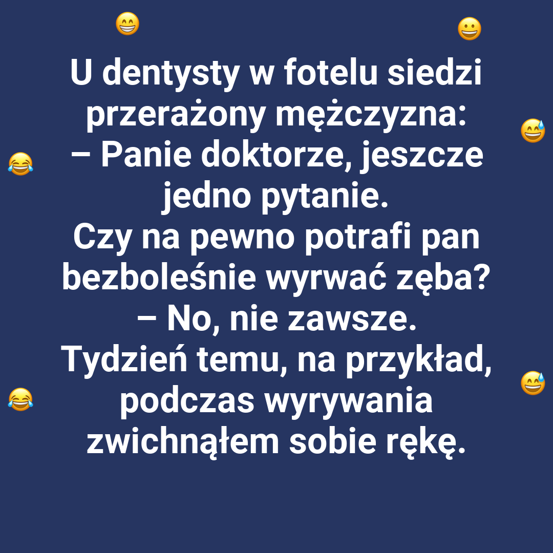 Bezbolesne wyrywanie zęba