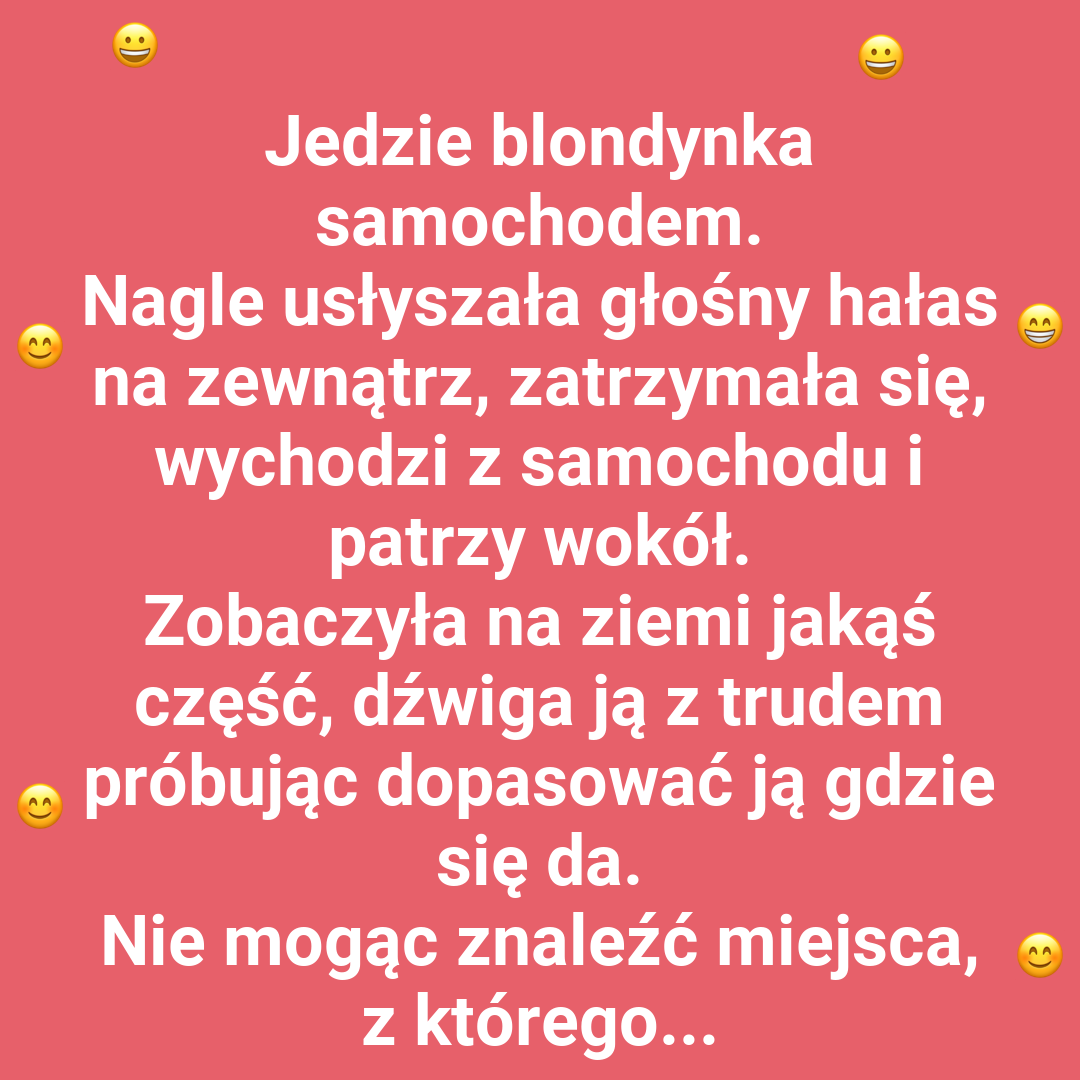 Blondynka i mechanik