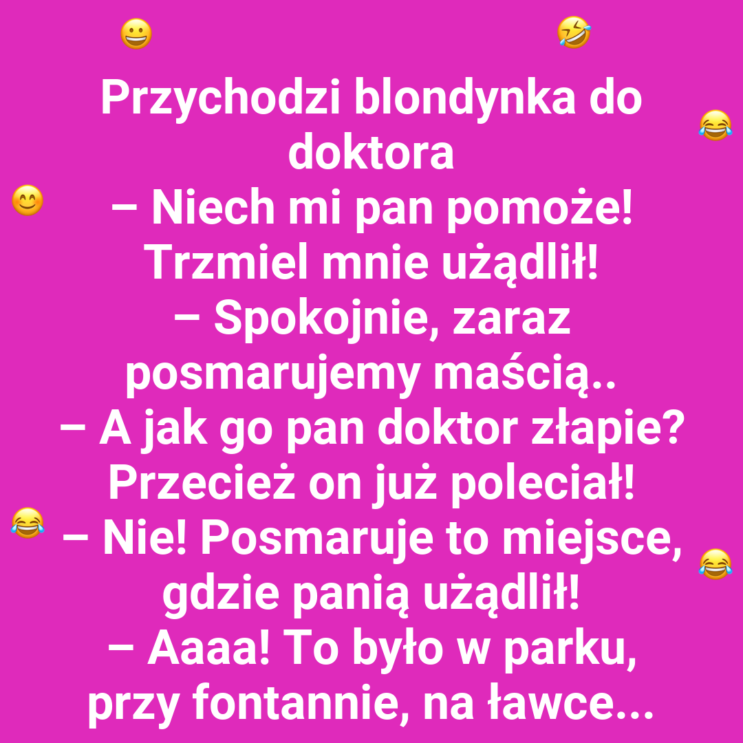 Blondynka u doktora