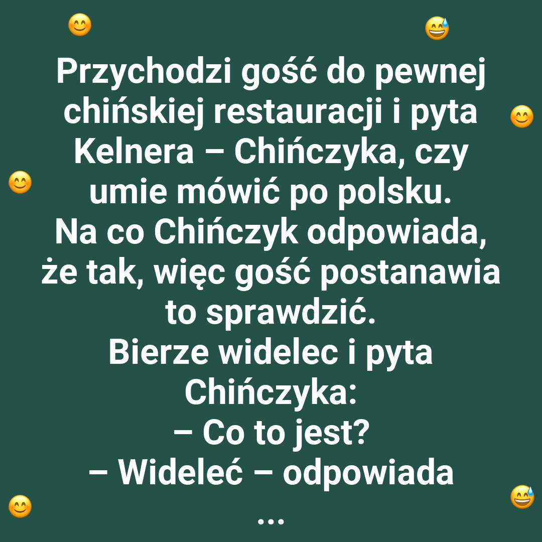 Chińczyk mówi po polsku... czy aby na pewno?!
