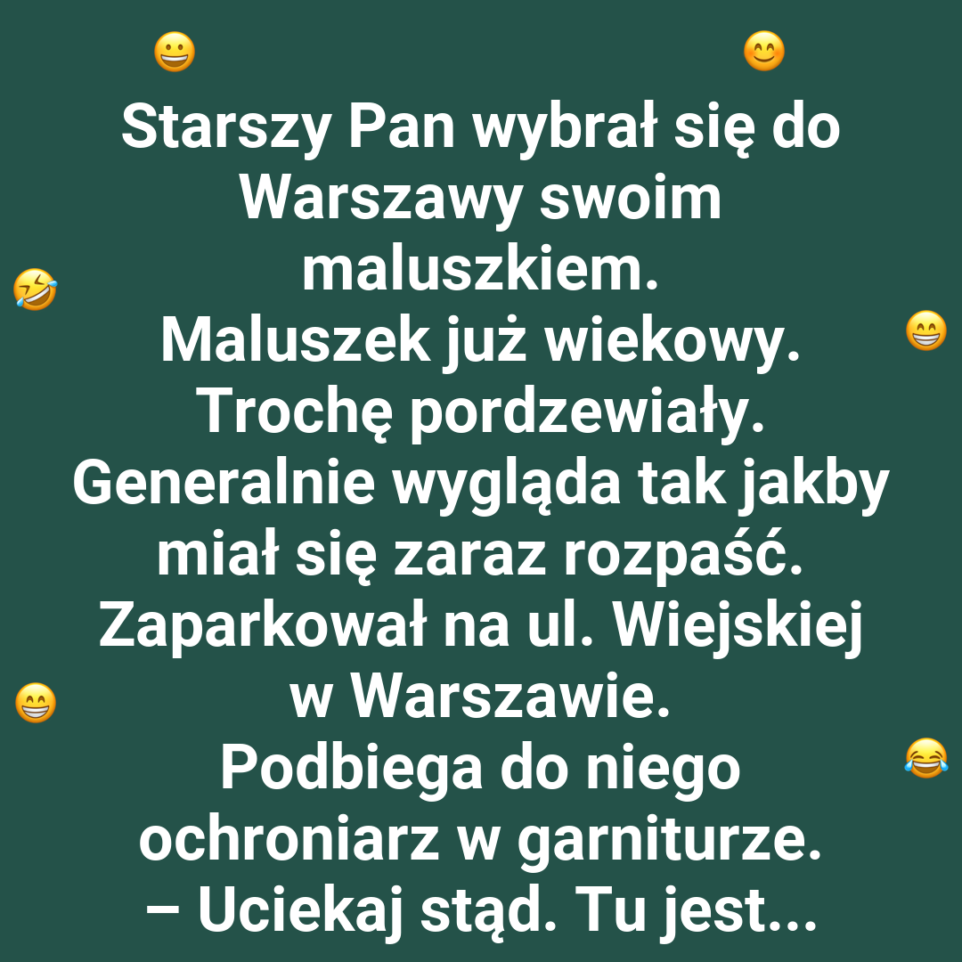 Co dziadek zrobił pod sejmem