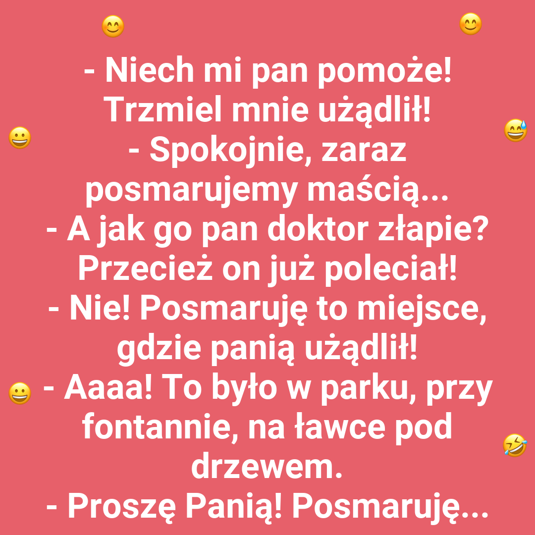Gdzie użądlił trzmiel?