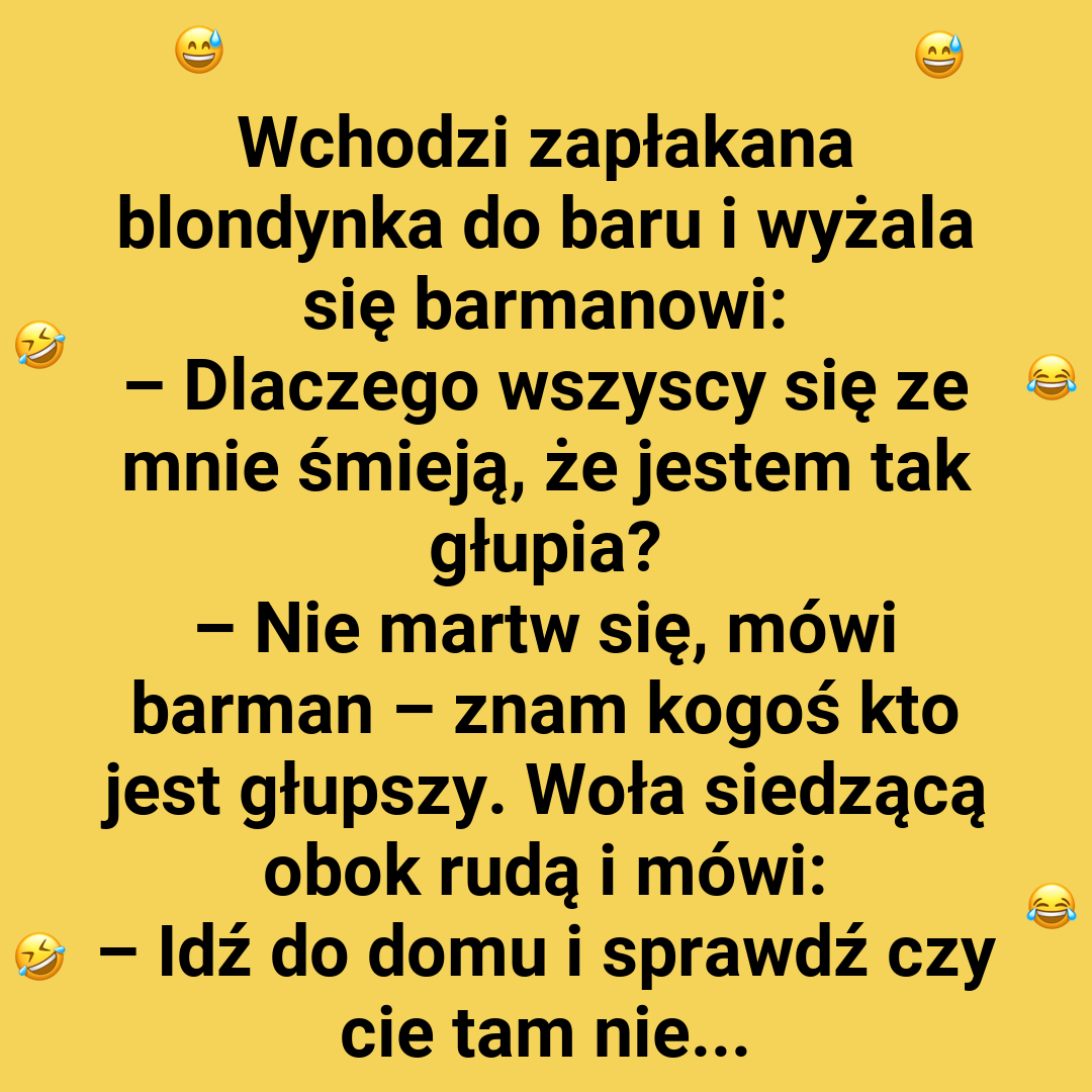 Genialny pomysł blondynki