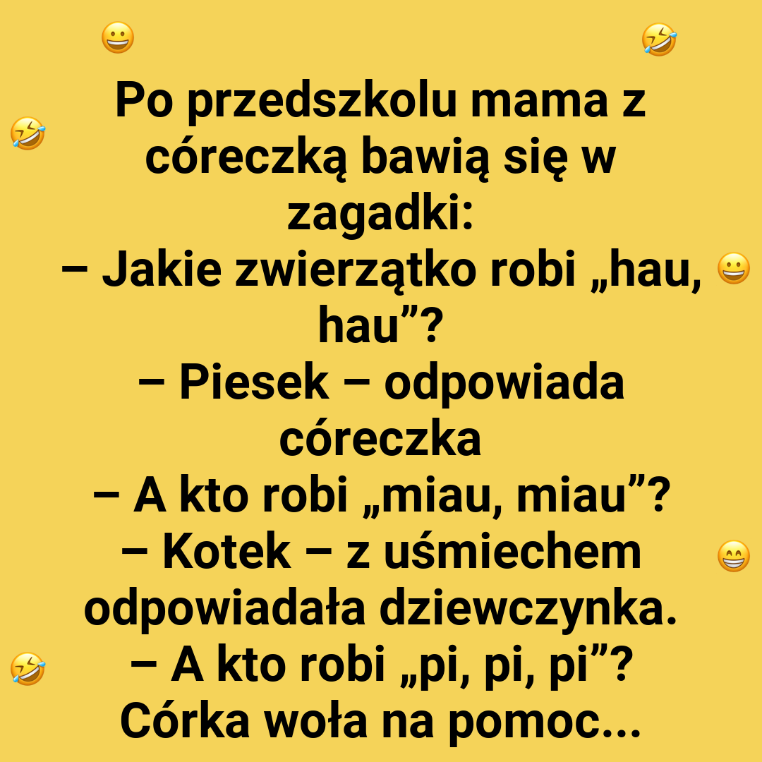 Hau, miau, pi – tata vs. mama w zabawie