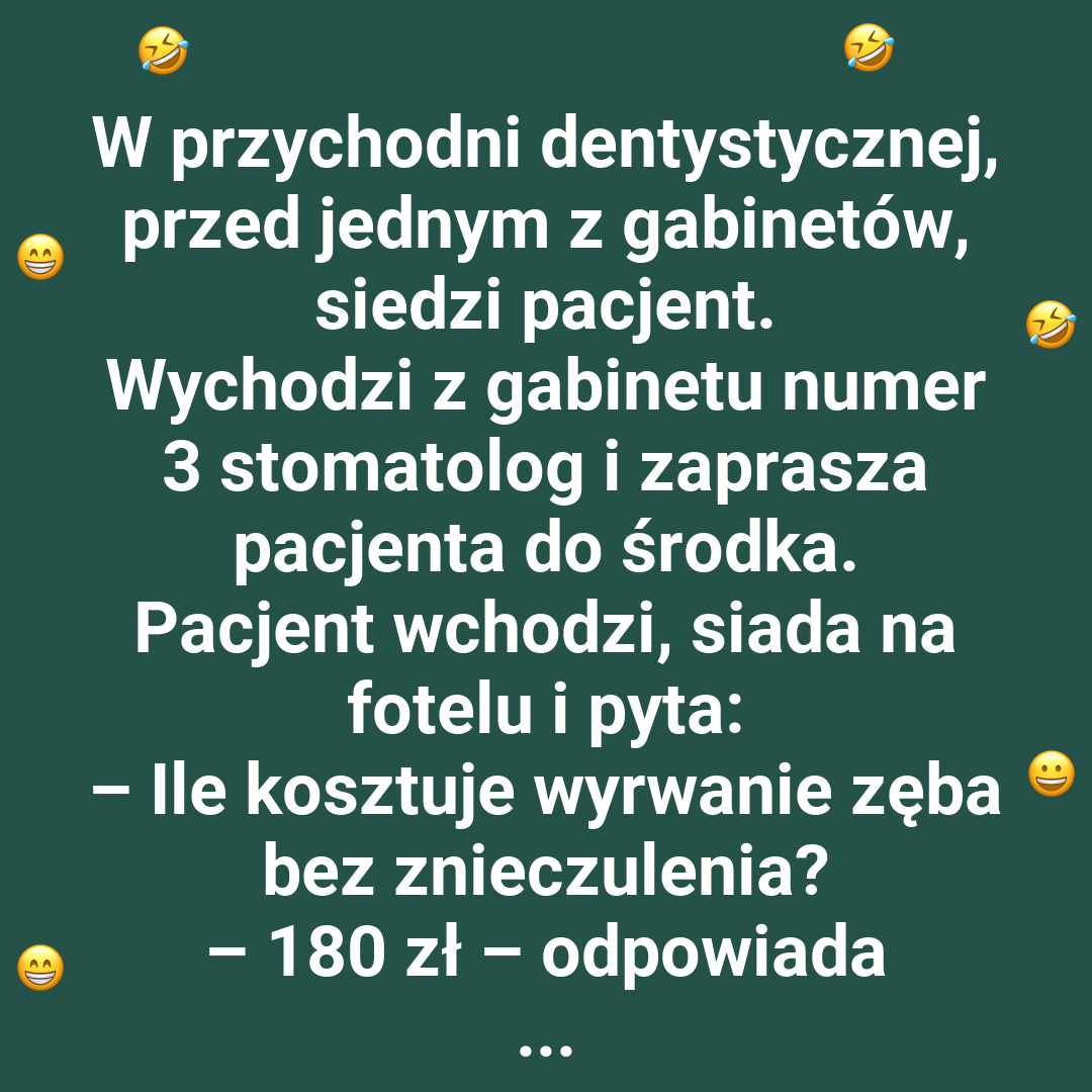 Ile kosztuje wyrwanie zęba