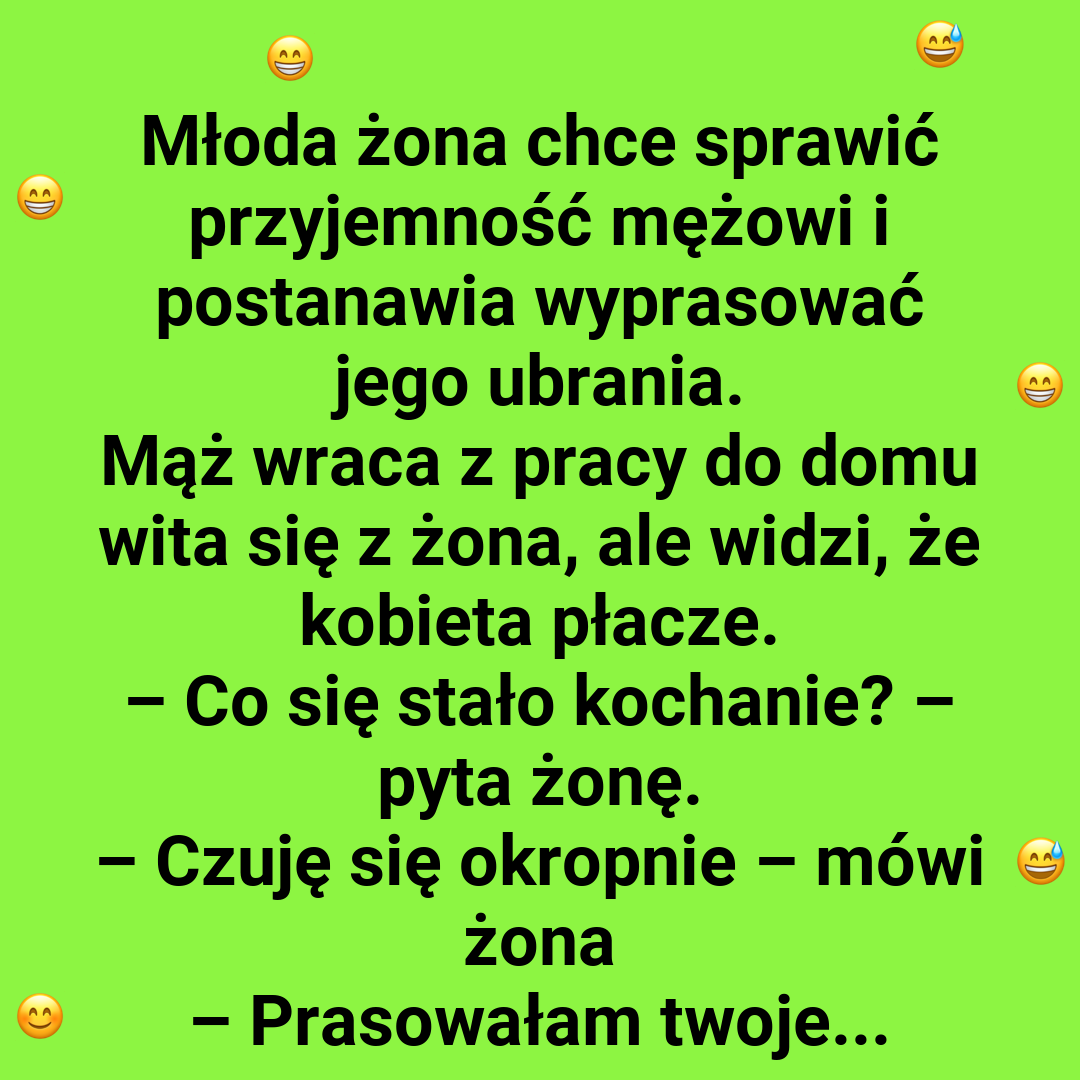 Jak żona „uratowała” spodnie męża