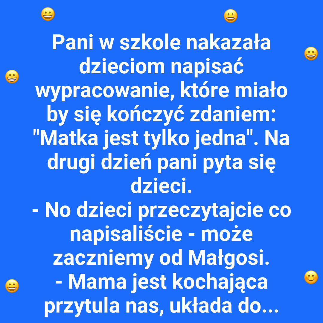 Jasio i jego wypracowanie