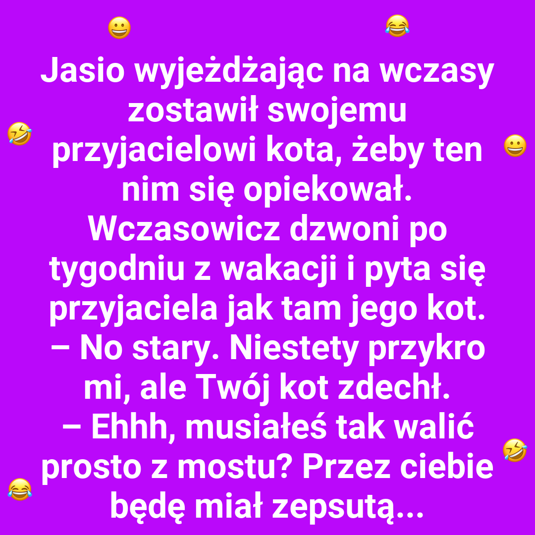 Jasio i nieoczekiwane wieści o mamie