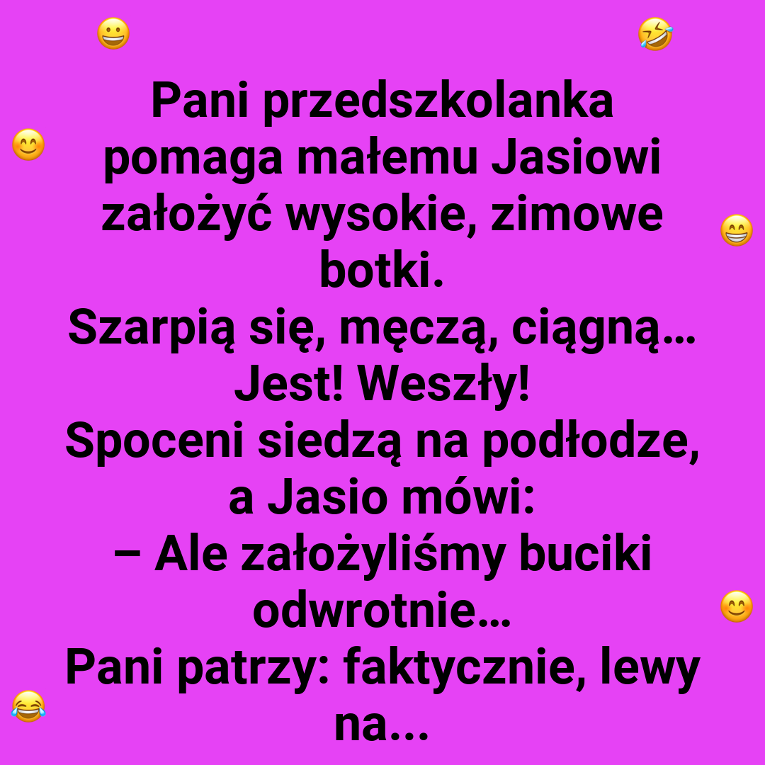 Jasio i zimowe buty