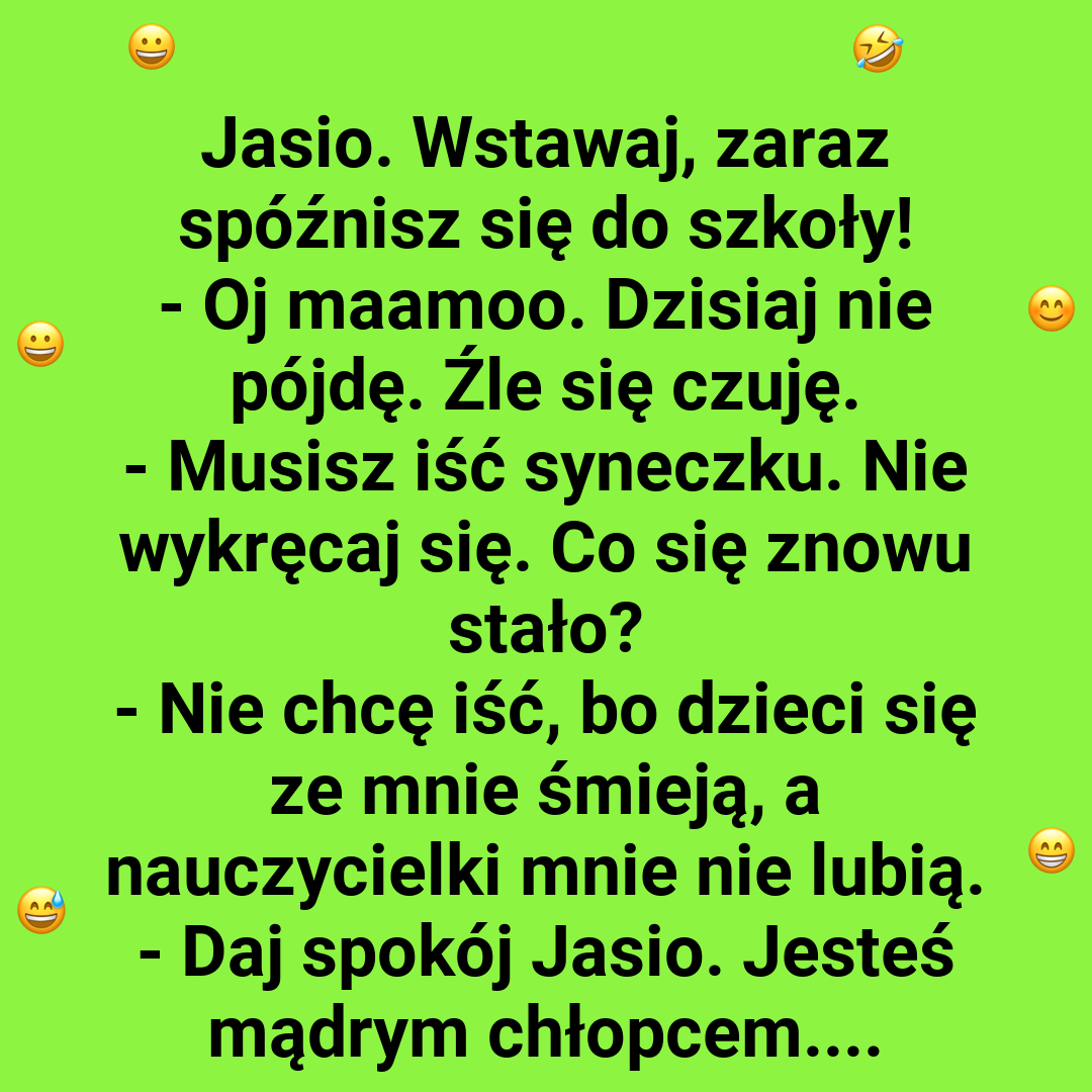 Jasio kontra obowiązki