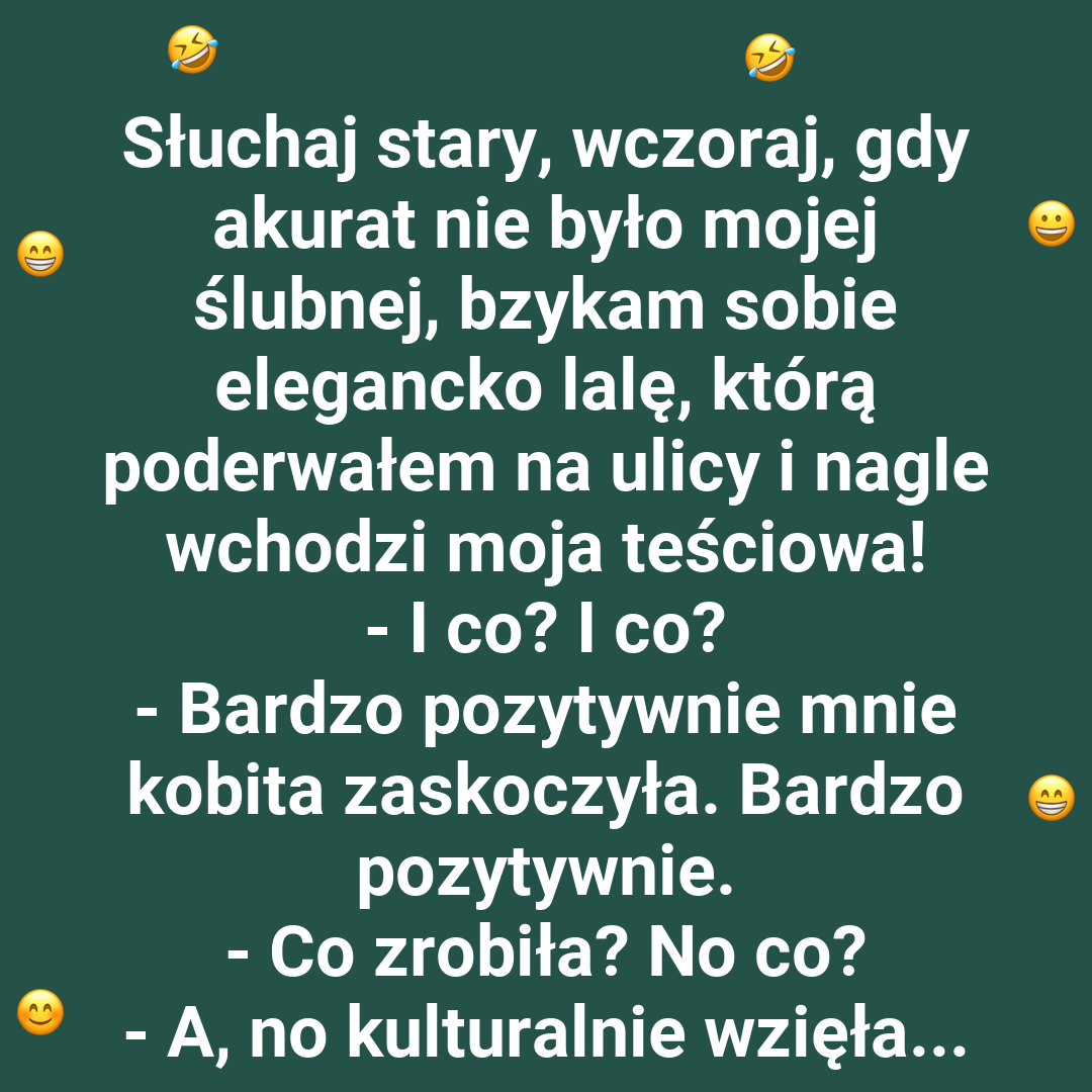 Kiedy teściowa schodzi z hukiem