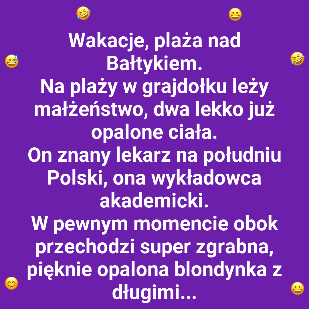 Kim jest tajemnicza blondynka na plaży?