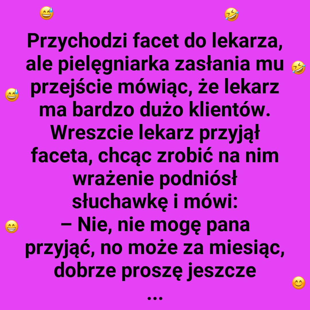 Kto naprawdę przyszedł do lekarza?