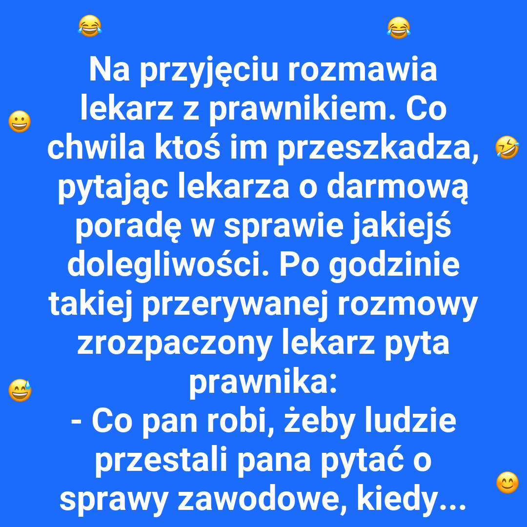 Lekarz kontra prawnik