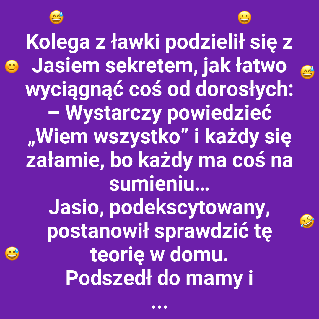 Magiczne słowa Jasia