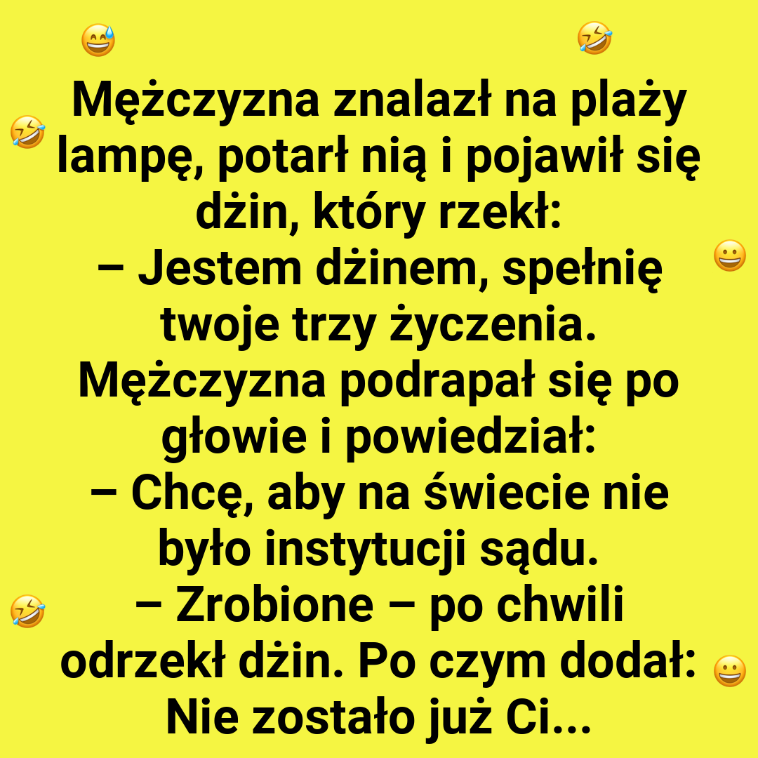 Mężczyzna kontra dżin