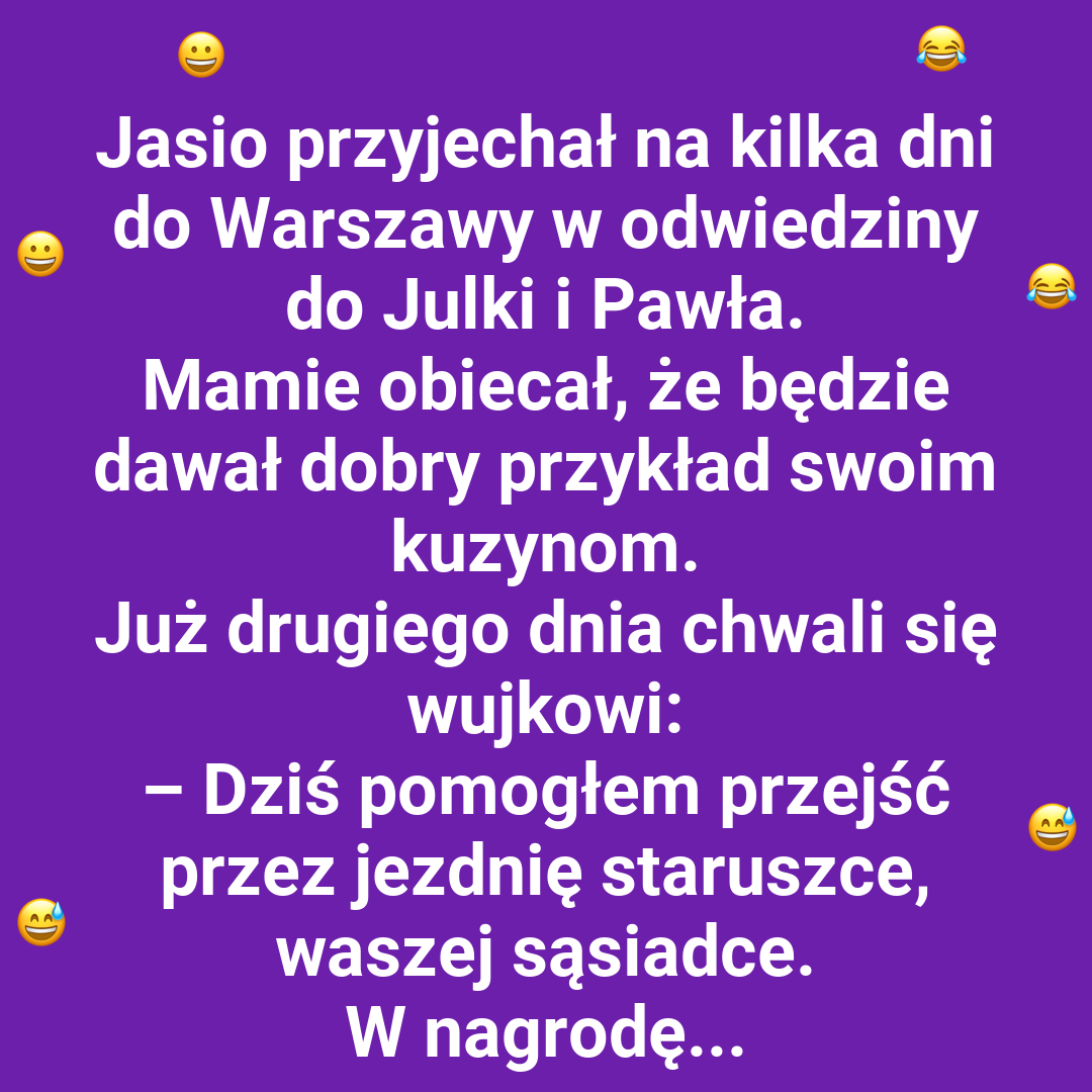 Młodzi bohaterowie kontra uparta staruszka