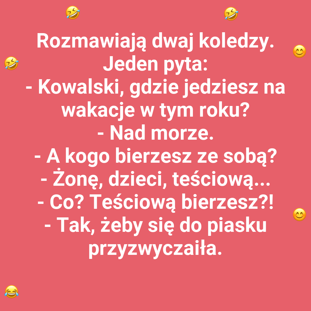Nad morze z teściową?