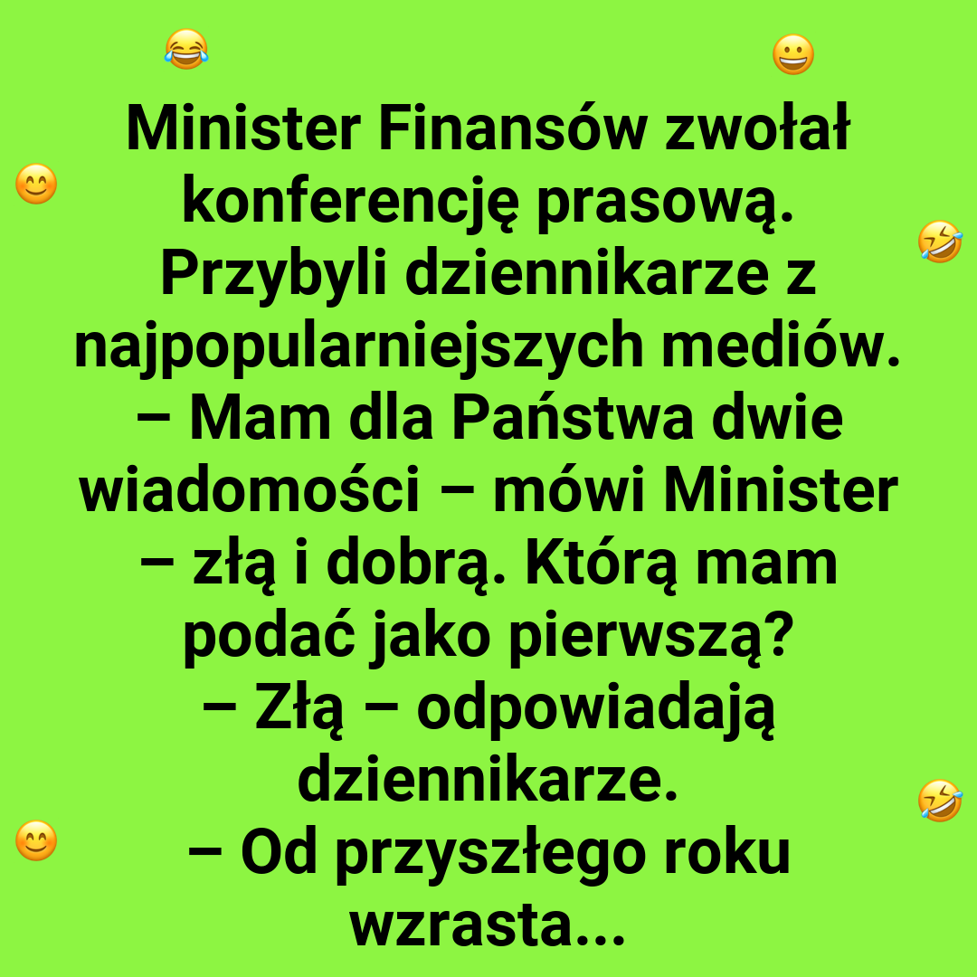 Najpierw radość, potem szok