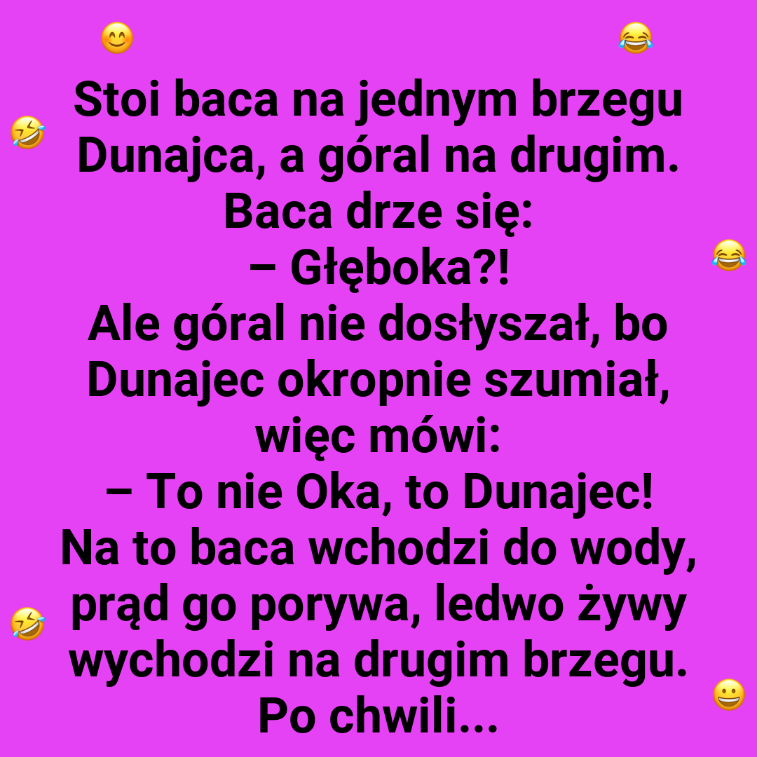 Nieporozumienie nad Dunajcem