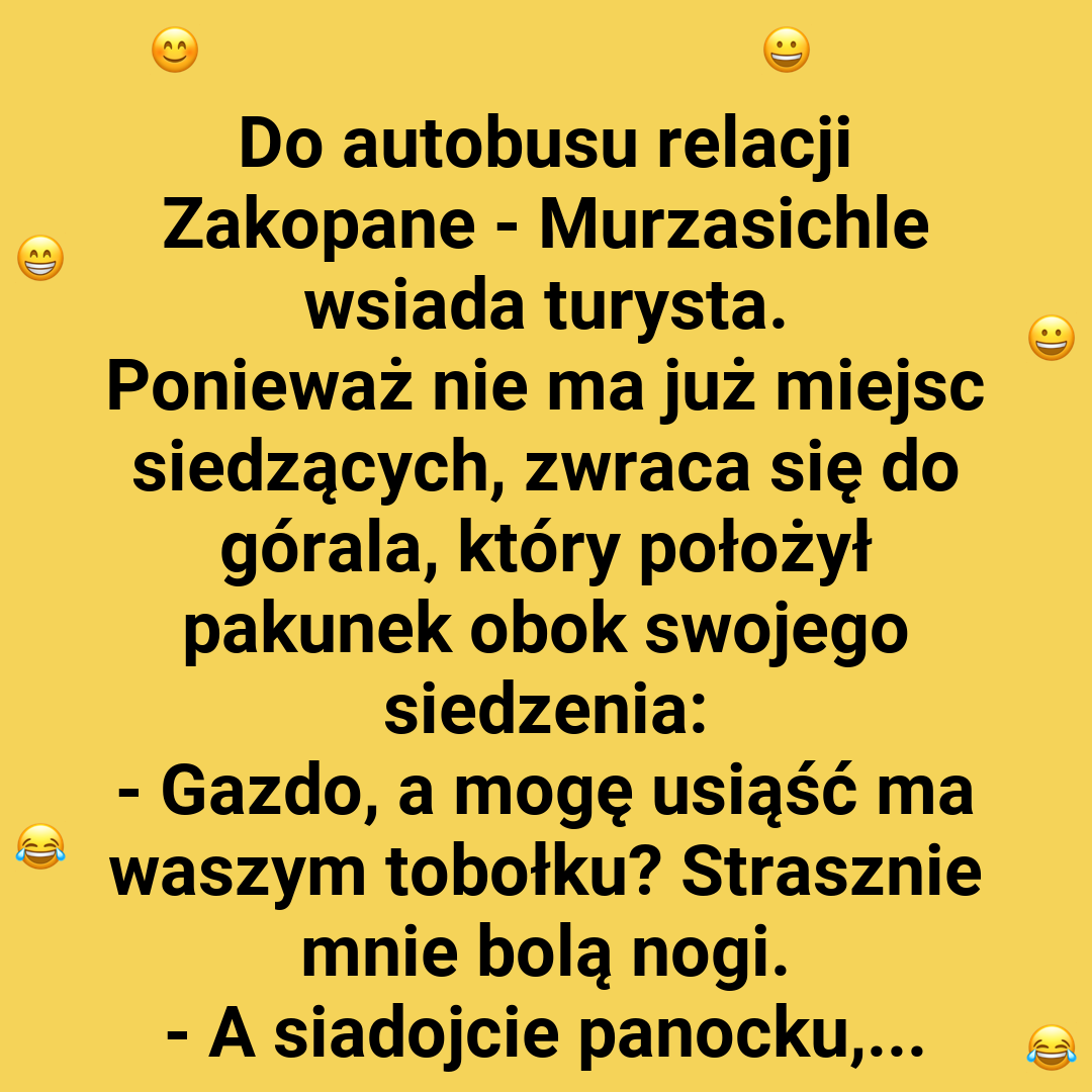Niespodzianka w autobusie