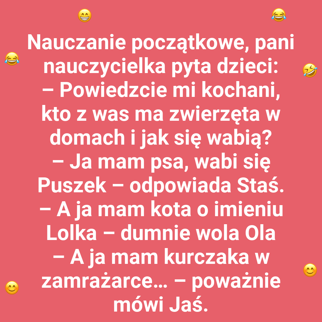 Nietypowa odpowiedź Jasia