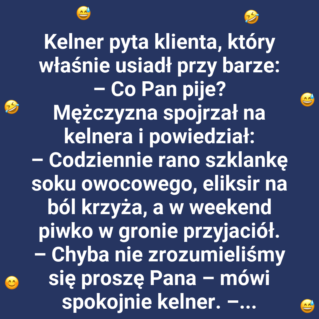 Nietypowa rozmowa w barze