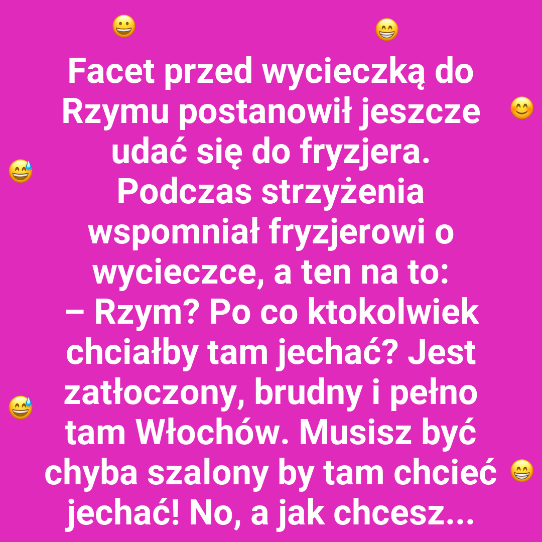 Niezwykła wycieczka do Rzymu