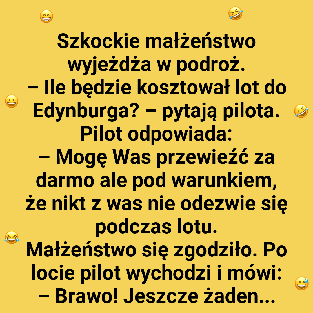 Niezwykły warunek darmowego lotu