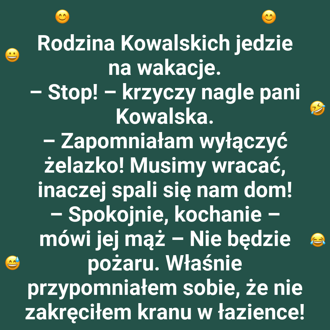 O czym zapomnieli Kowalscy?