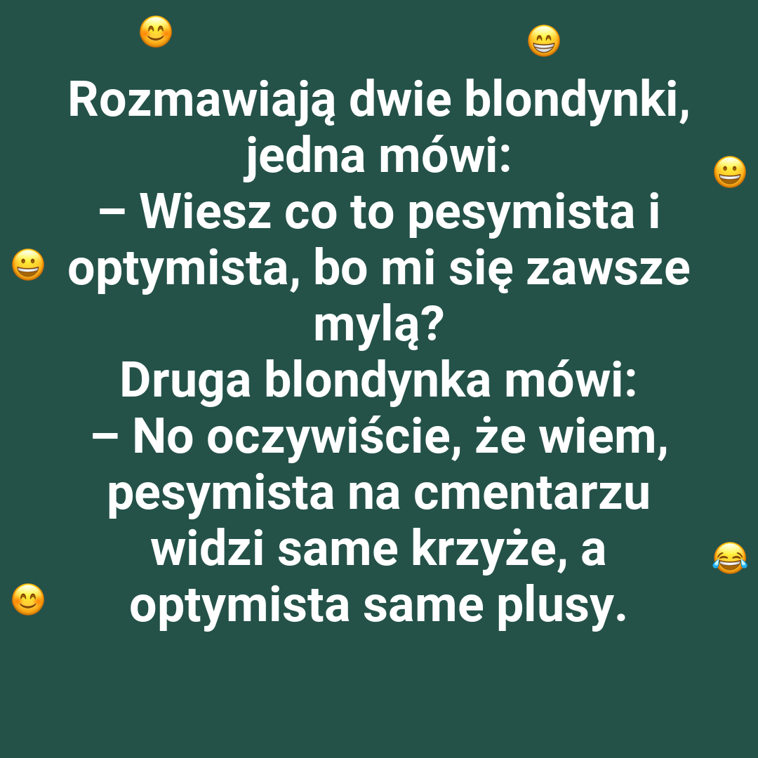 Pesymista i optymista na cmentarzu