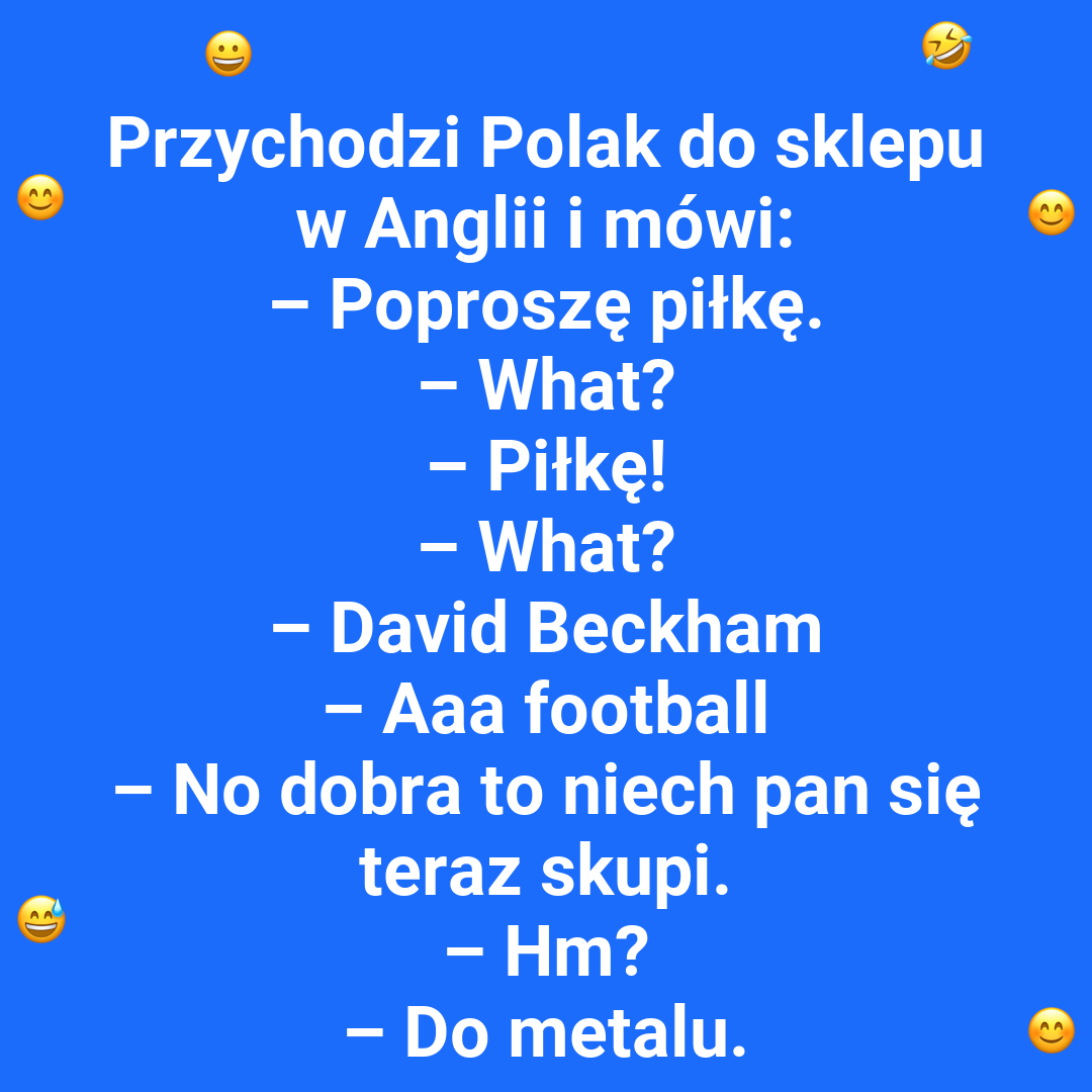 Polak w angielskim sklepie