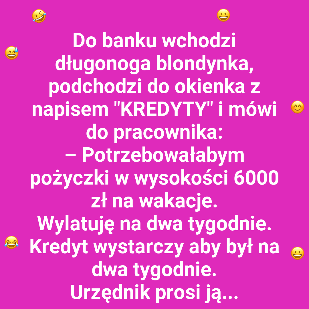 Pożyczka na wakacje