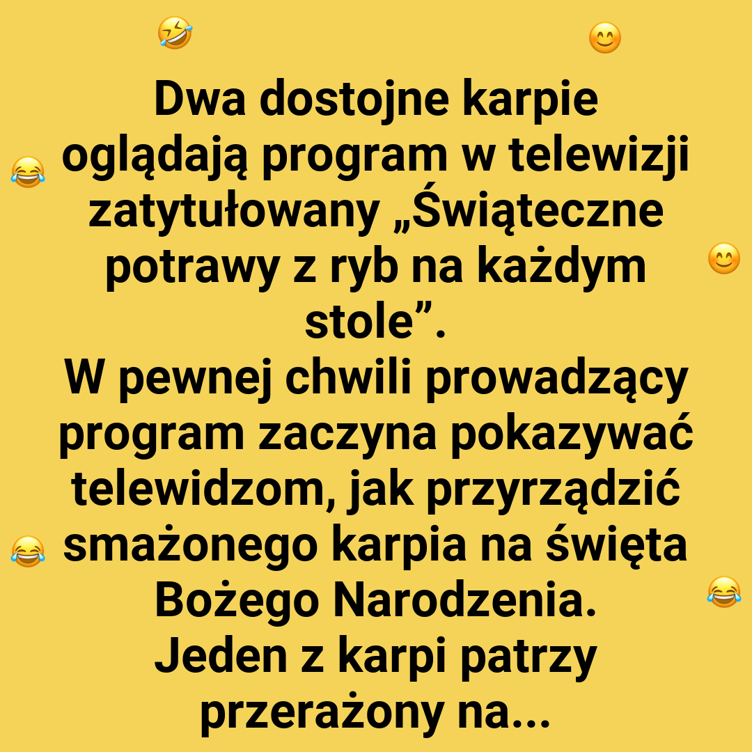 Przerażone karpie
