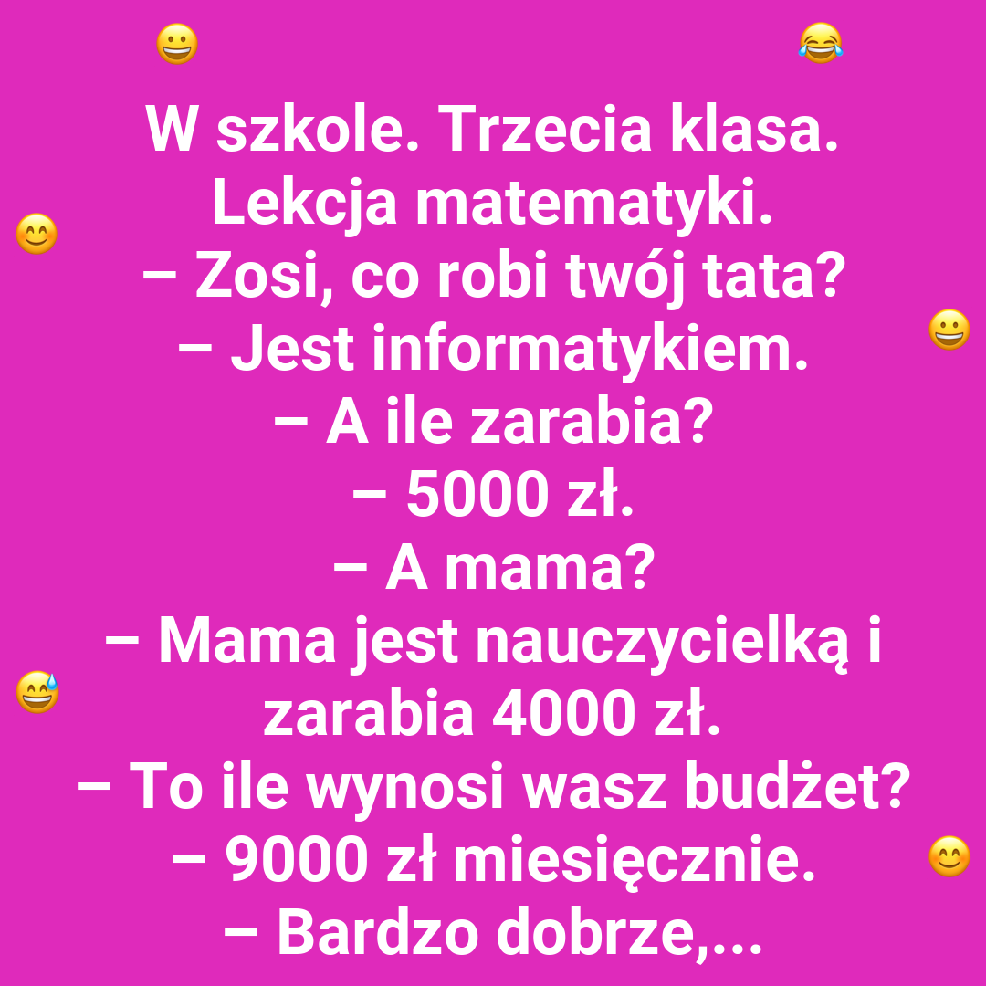 Rodzinne finanse Jasia