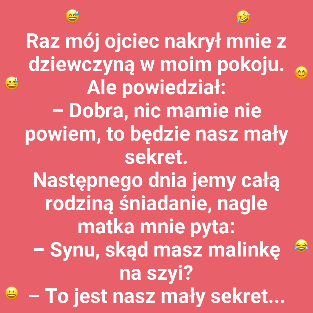Sekret, który wprawił ojca w osłupienie