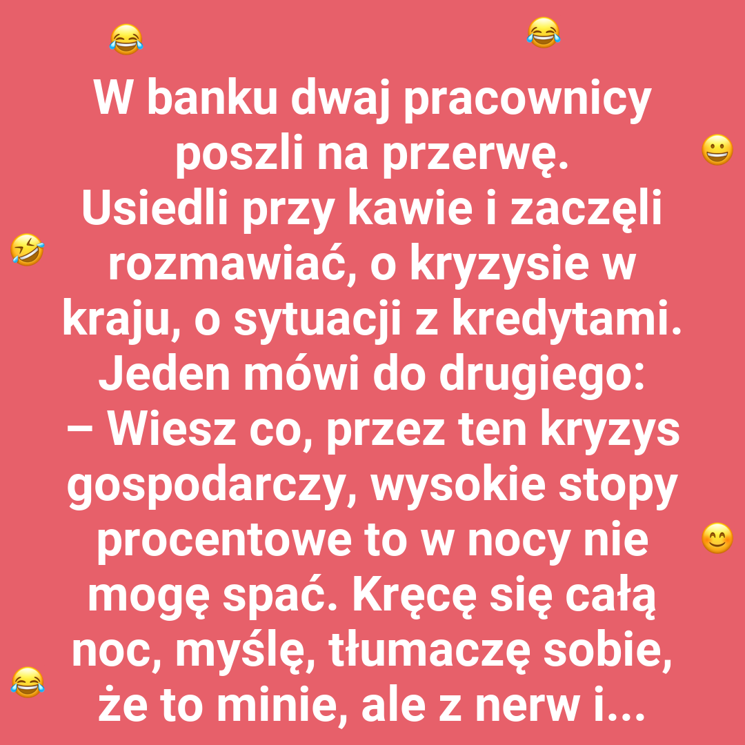 „Sen niemowlaka” – bankowiec opowiada o swoich nocach