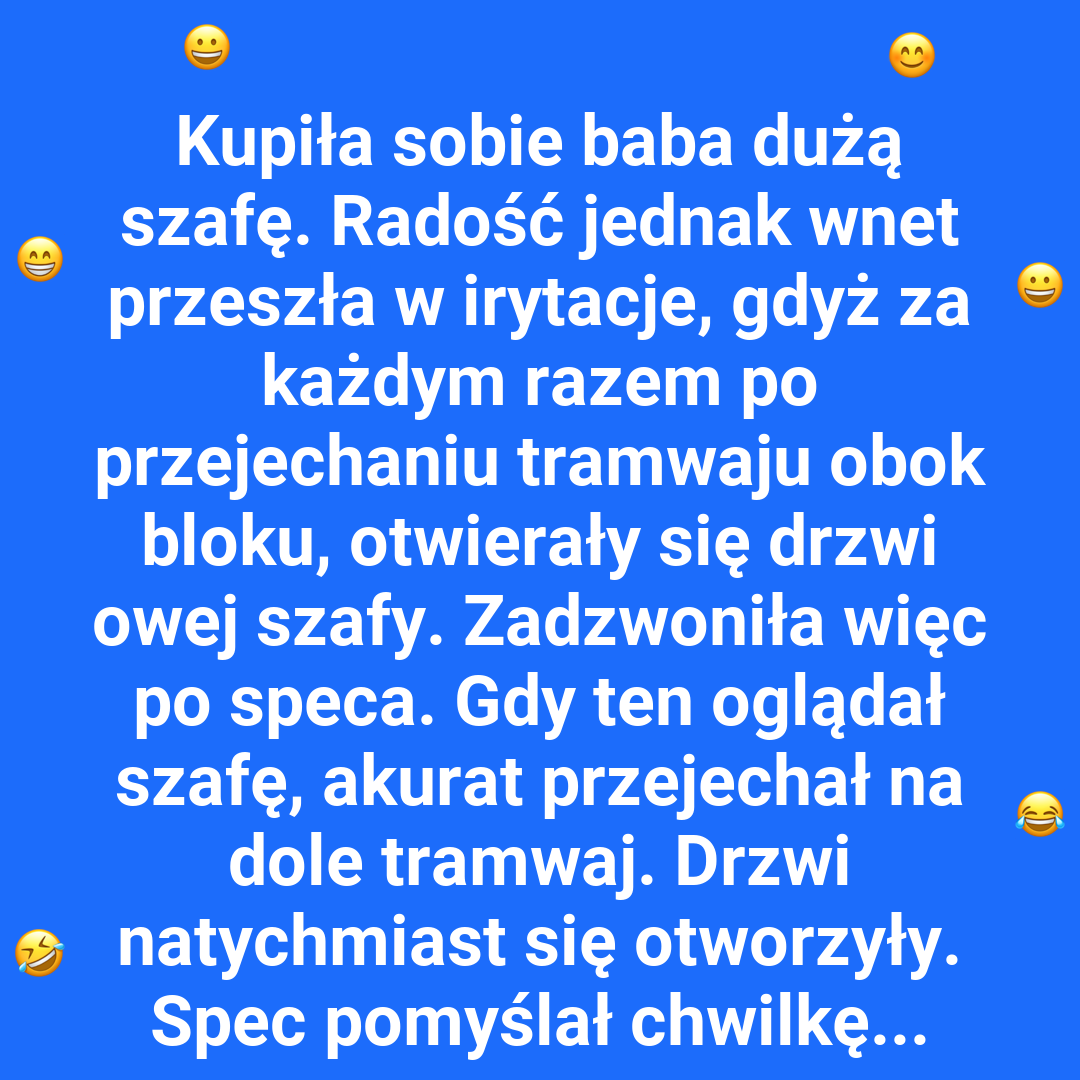 Spec kontra szafa i mąż