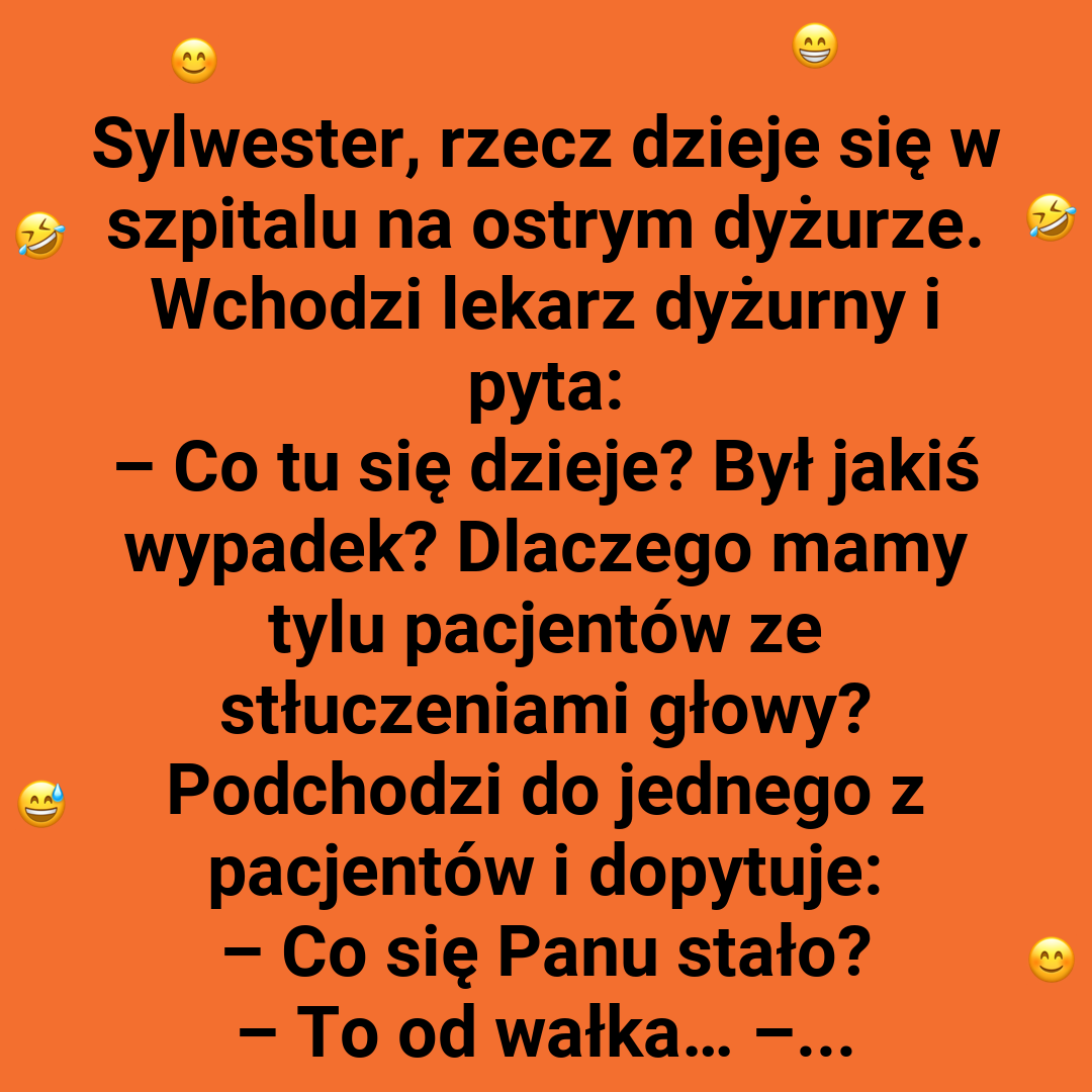 Sylwester na ostrym dyżurze