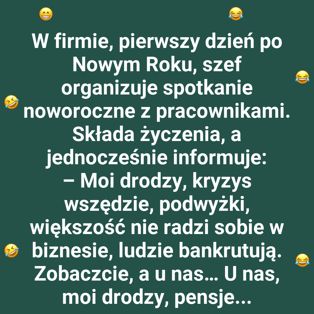 Szef i jego niespodzianka