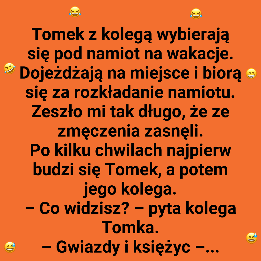 Tomek i noc pod gwiazdami