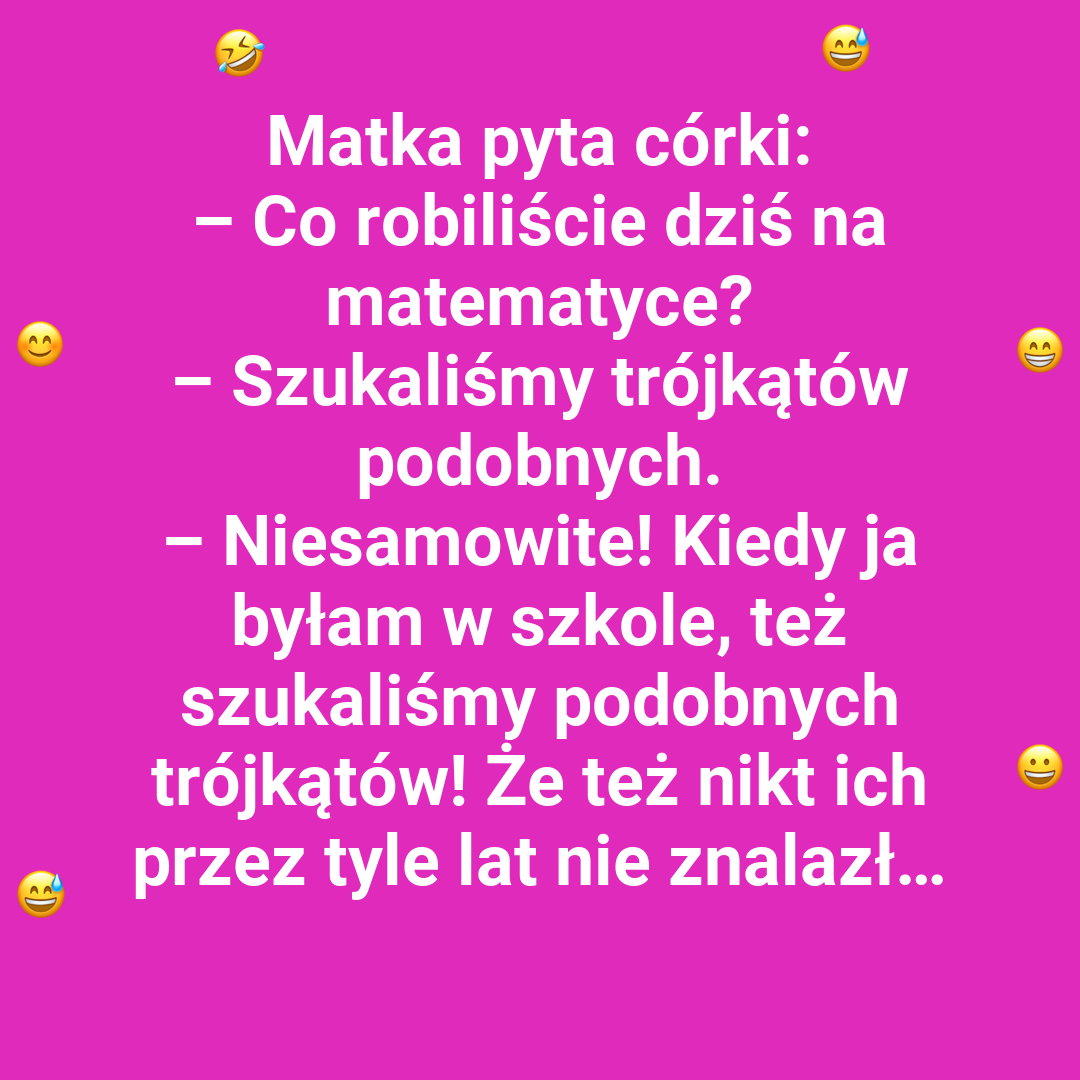 Trójkąty wiecznie poszukiwane