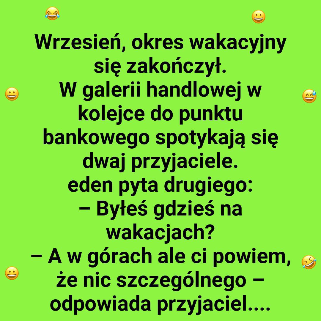 Wakacyjne rozmowy przyjaciół