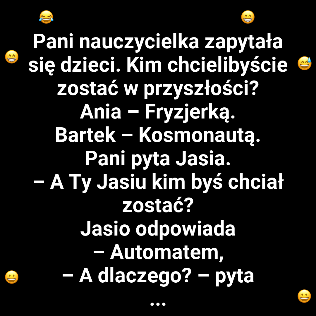 Zaskakujący wybór Jasia