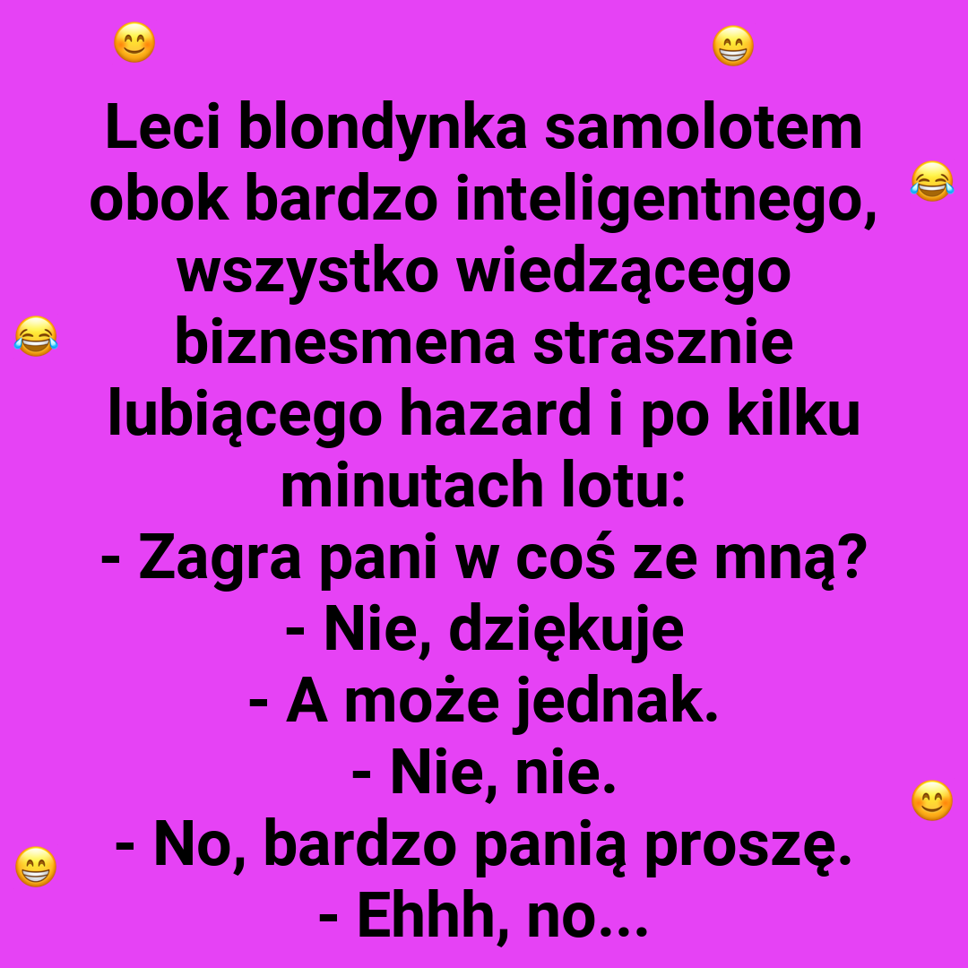 Zaskakujący zakład w samolocie!