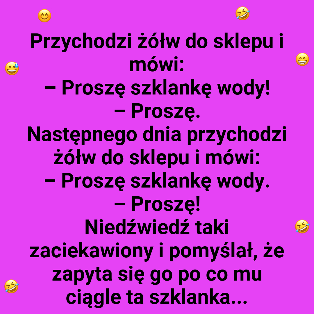 Żółw, niedźwiedź i tajemnicza szklanka wody